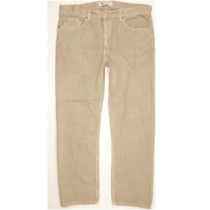 Levi's 505 Men Beige Straight Regular Jeans W38 L31