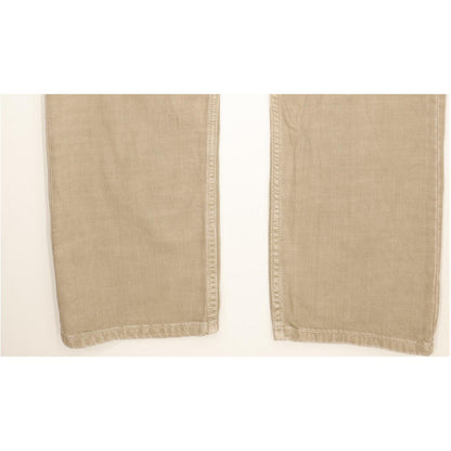 Levi's 505 Men Beige Straight Regular Jeans W38 L31