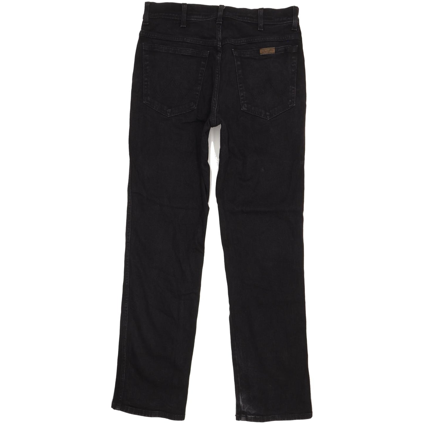 Wrangler Men Black Straight Regular Stretch Jeans W32 L32