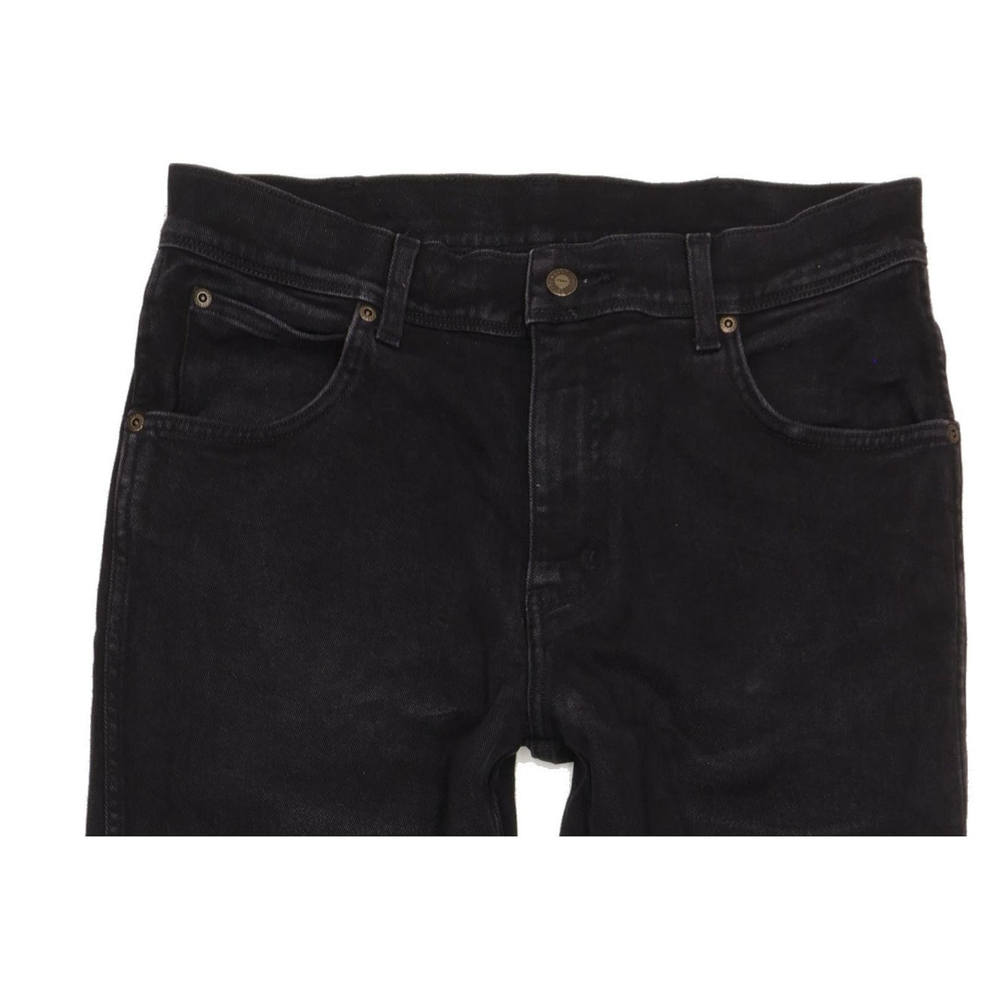 Wrangler Men Black Straight Regular Stretch Jeans W32 L32
