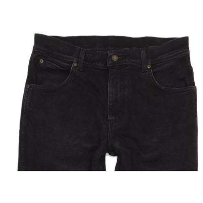 Wrangler Men Black Straight Regular Stretch Jeans W32 L32