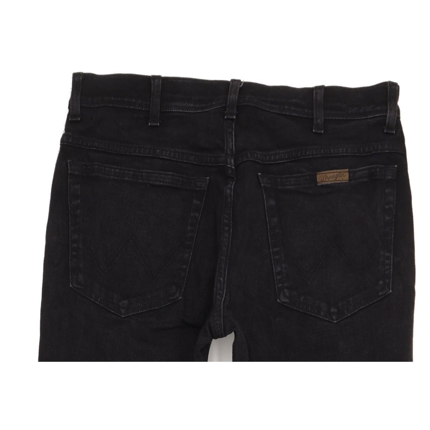 Wrangler Men Black Straight Regular Stretch Jeans W32 L32