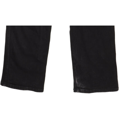 Wrangler Men Black Straight Regular Stretch Jeans W32 L32