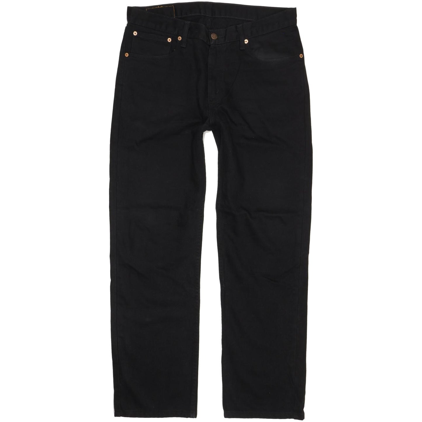Levi's 751 Men Black Straight Regular Jeans W34 L30