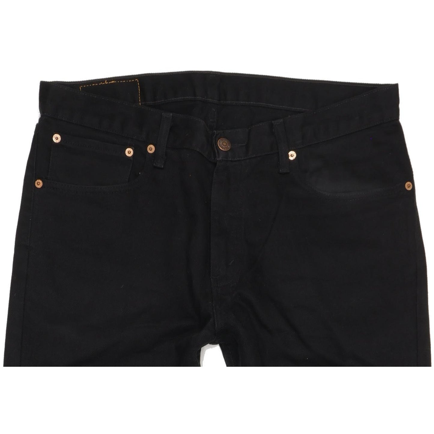 Levi's 751 Men Black Straight Regular Jeans W34 L30