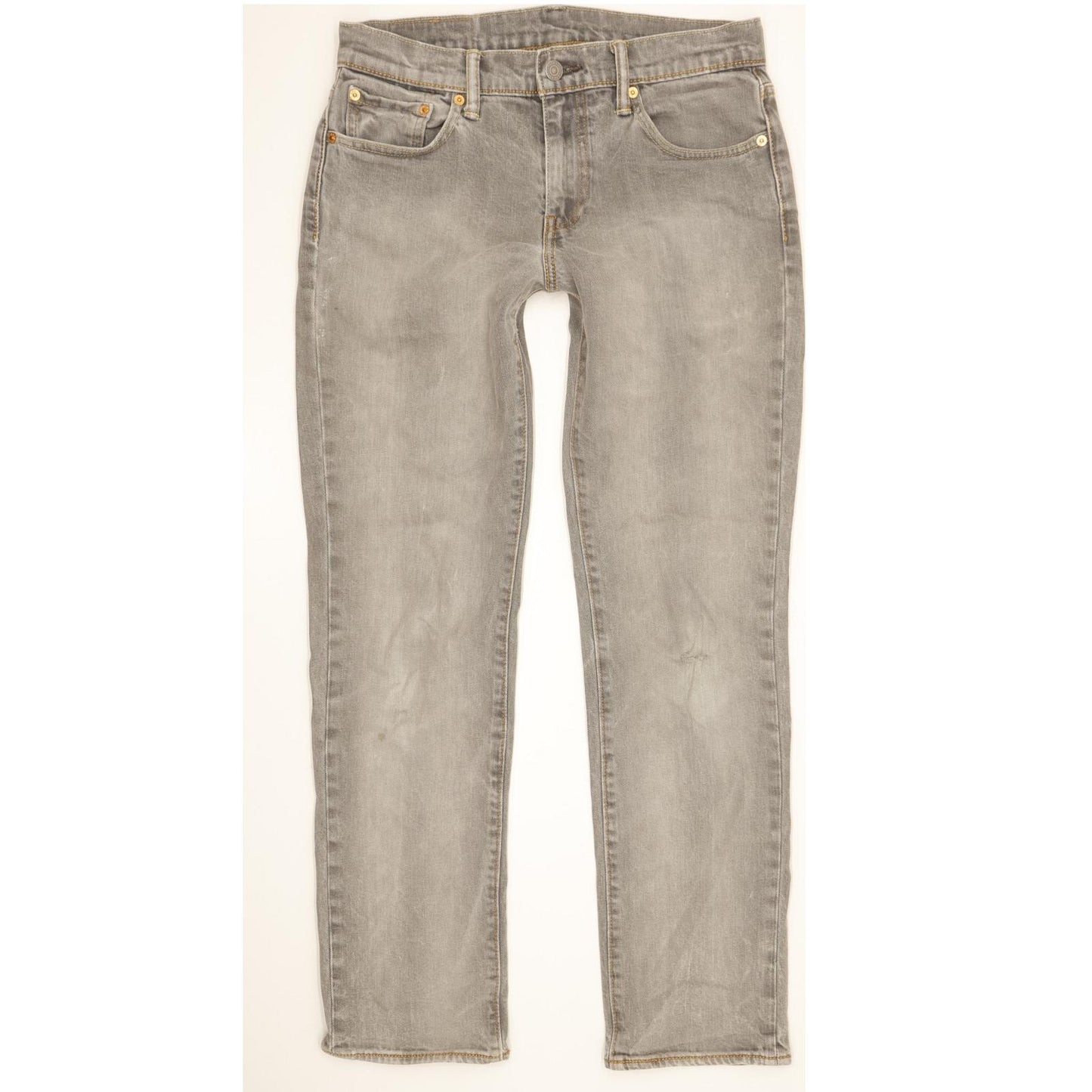 Levi's 511 Men Grey Straight Slim Stretch Jeans W30 L30