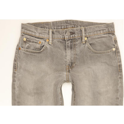 Levi's 511 Men Grey Straight Slim Stretch Jeans W30 L30