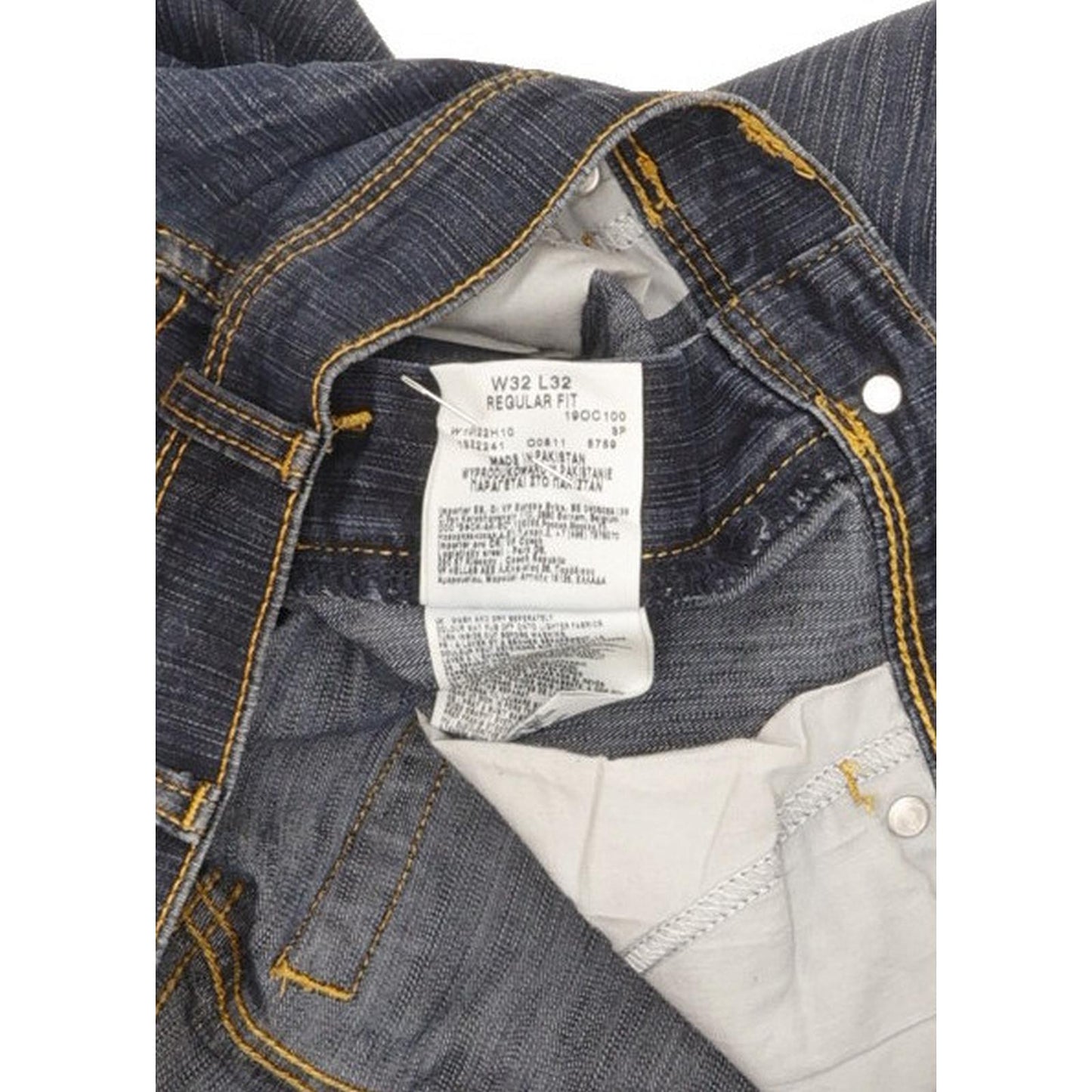 Wrangler Men Blue Straight Regular Jeans W32 L30