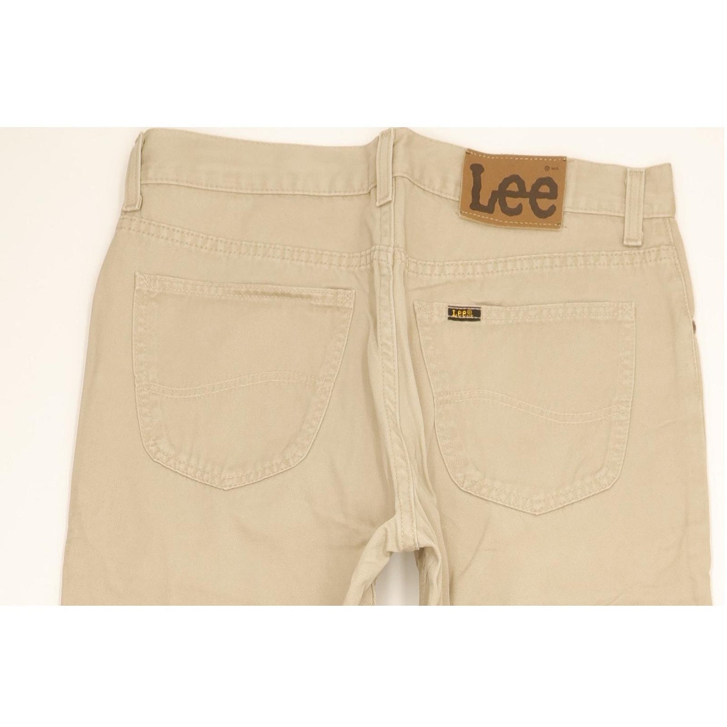 Lee Brooklyn Men Beige Straight Regular Jeans W33 L33