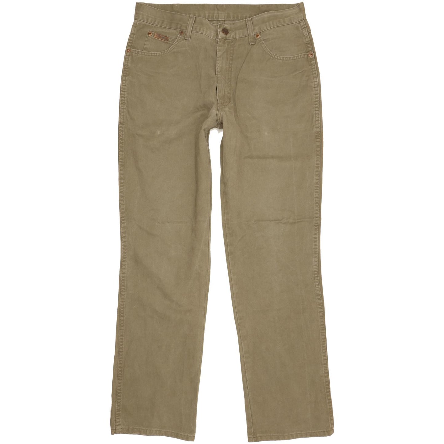 Wrangler Idaho Men Green Straight Regular Jeans W34 L32