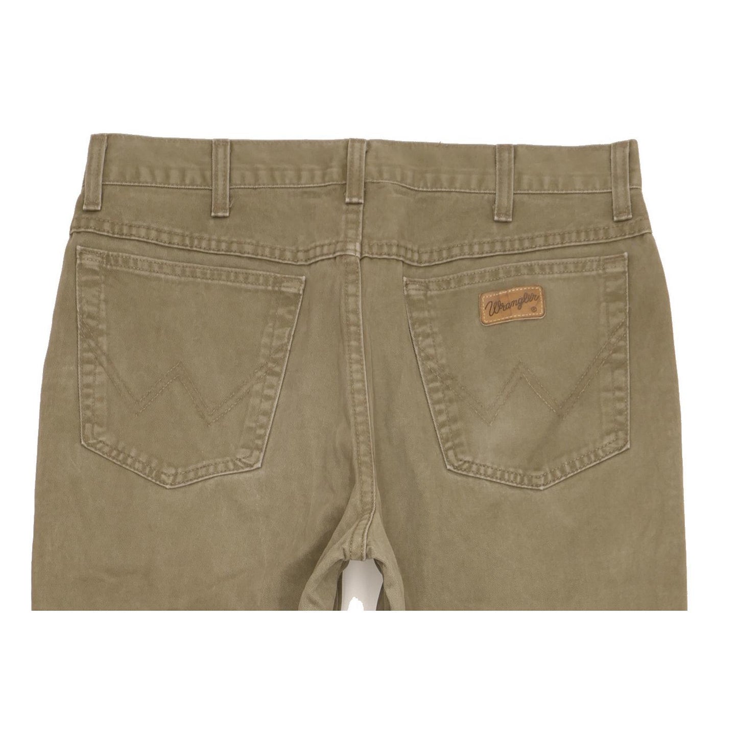 Wrangler Idaho Men Green Straight Regular Jeans W34 L32