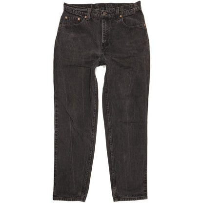 Levi's 506 Made in USA Men Black Straight Regular Jeans W32 L29