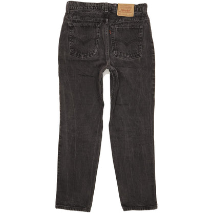 Levi's 506 Made in USA Men Black Straight Regular Jeans W32 L29
