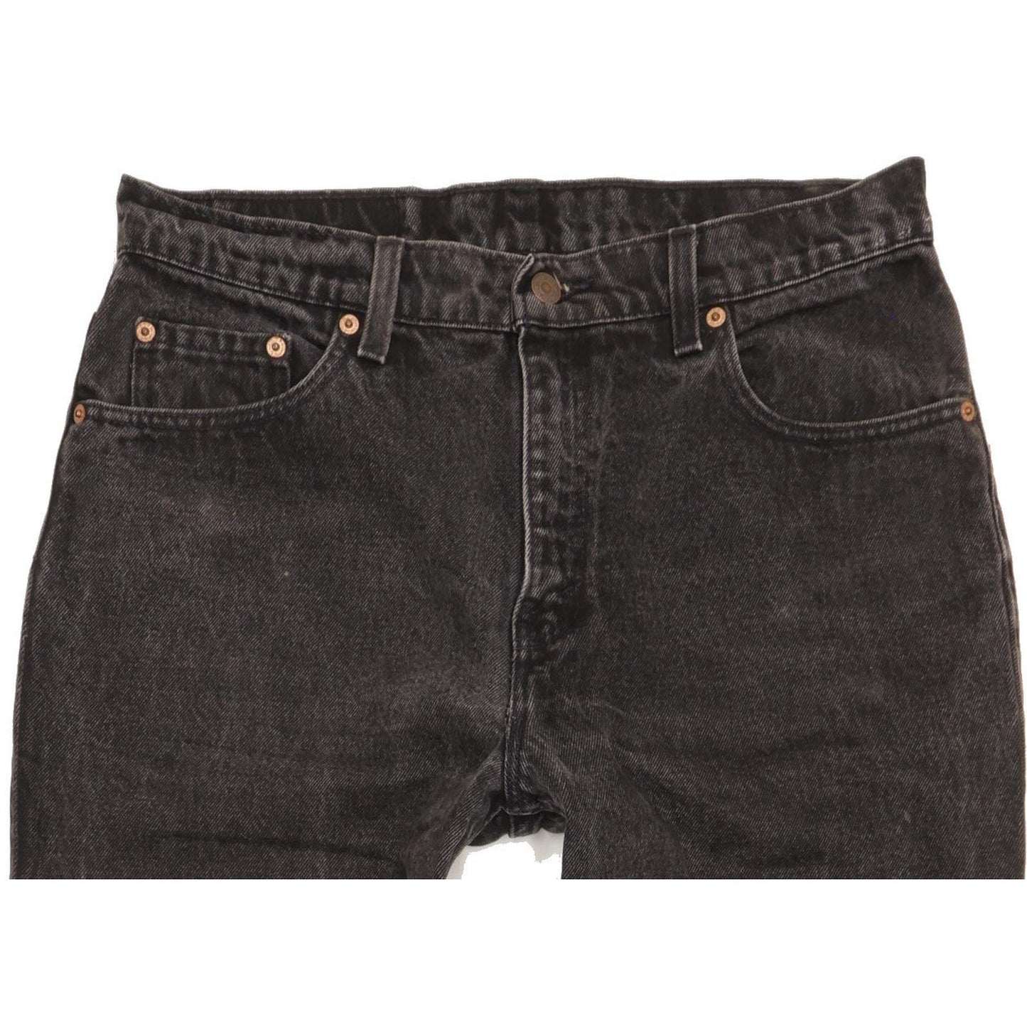 Levi's 506 Made in USA Men Black Straight Regular Jeans W32 L29