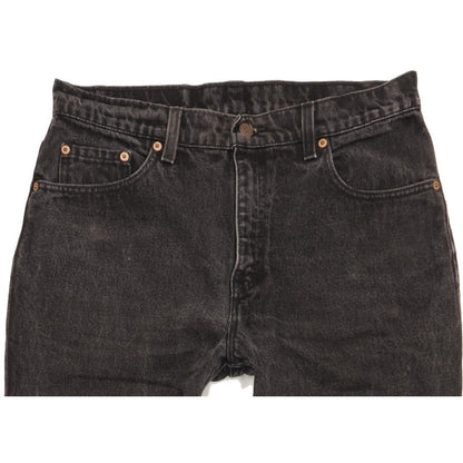 Levi's 506 Made in USA Men Black Straight Regular Jeans W32 L29