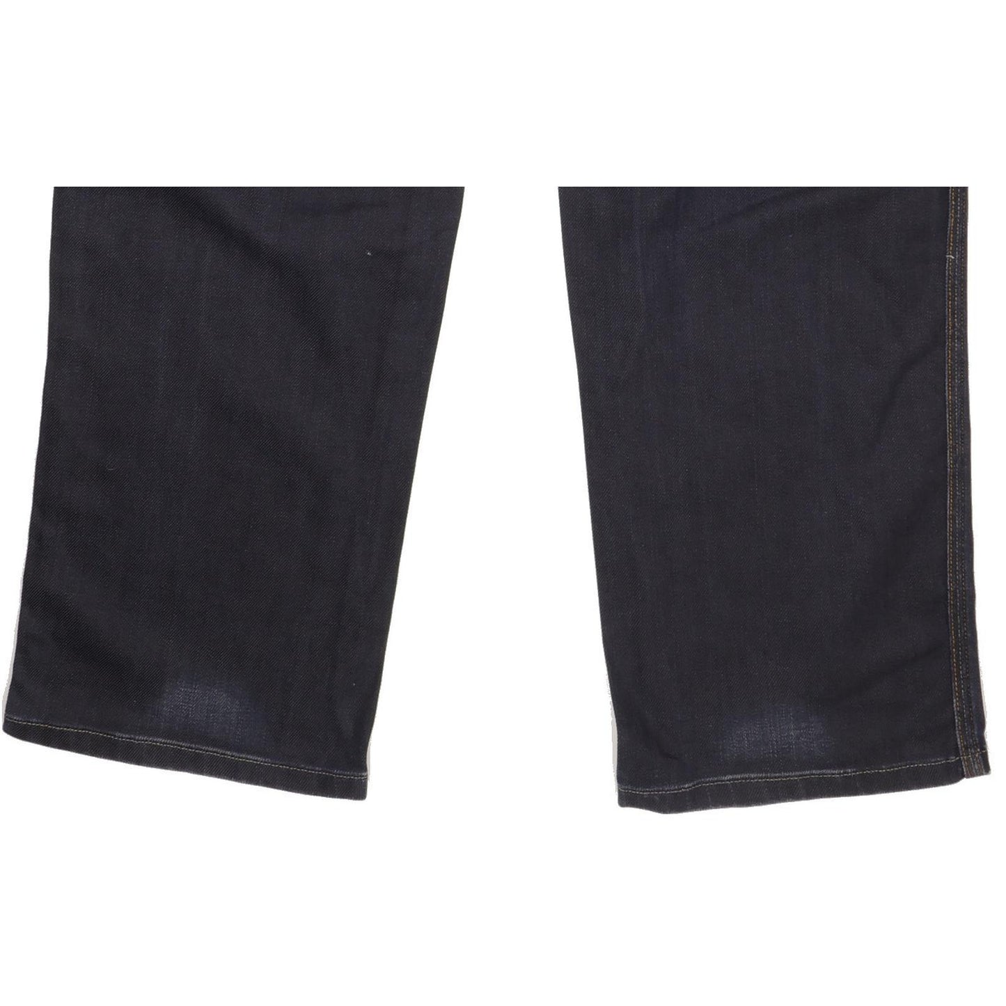 Wrangler Men Navy Straight Regular Stretch Jeans W34 L34