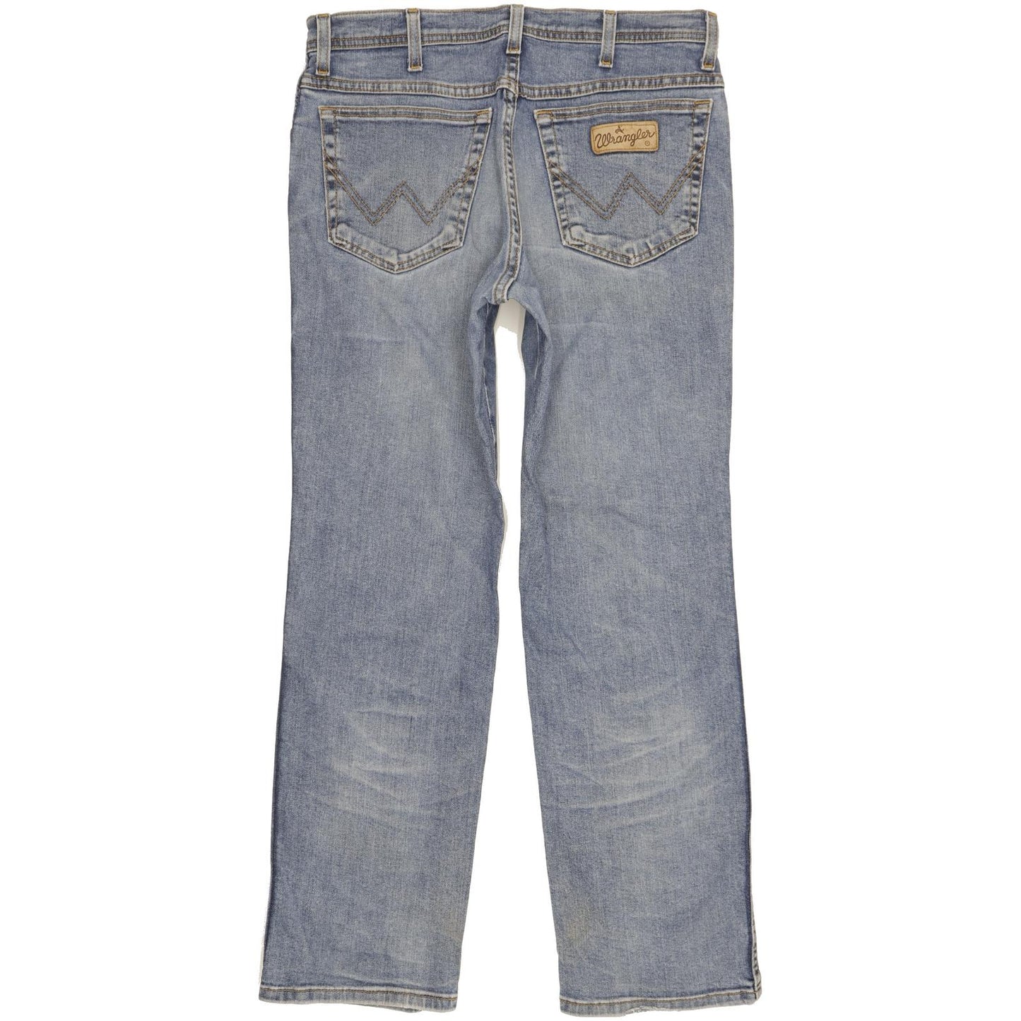 Wrangler Texas Men Blue Straight Regular Stretch Jeans W34 L30