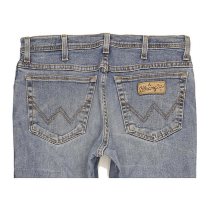 Wrangler Texas Men Blue Straight Regular Stretch Jeans W34 L30