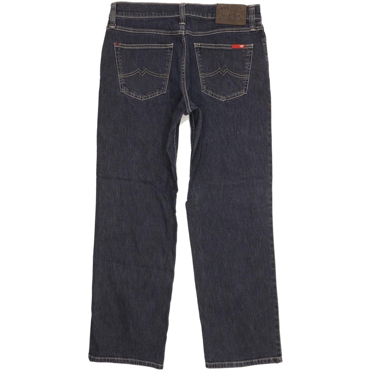 Mustang Big Sur Men Blue Straight Regular Jeans W34 L30