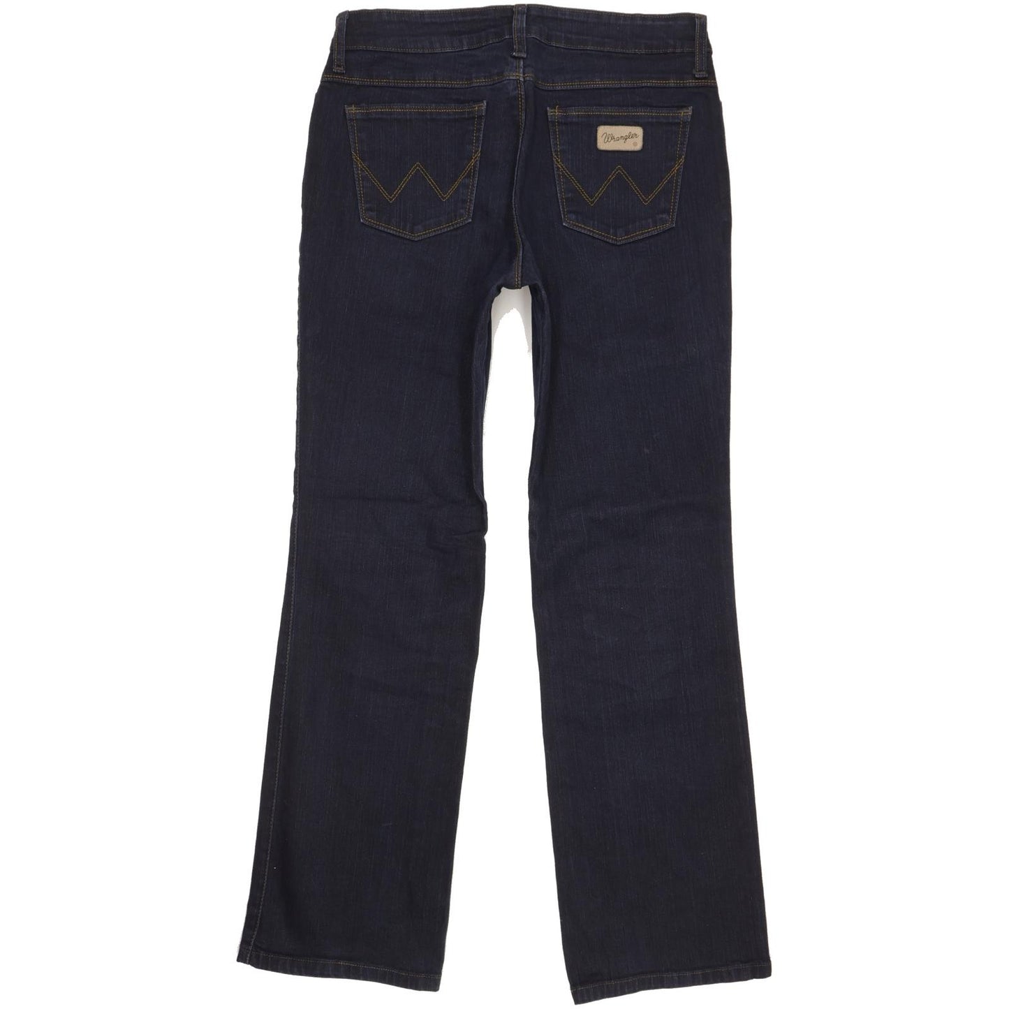 Wrangler Men Navy Bootcut Regular Stretch Jeans W31 L30
