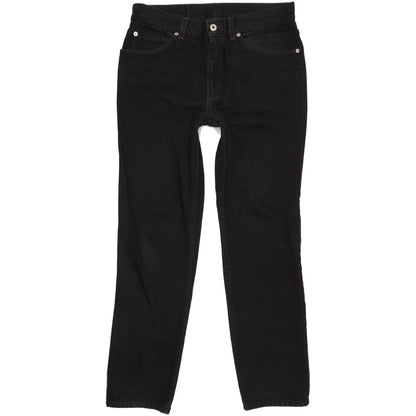 Mustang Men Black Straight Regular Jeans W33 L30