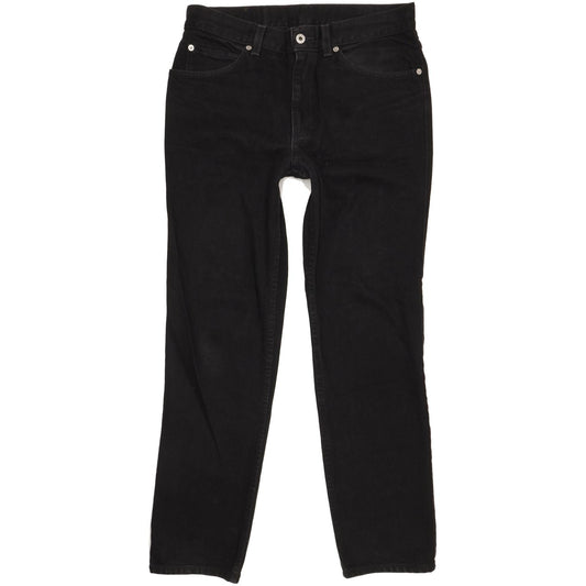 Mustang Men Black Straight Regular Jeans W33 L30