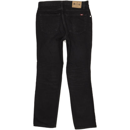Mustang Men Black Straight Regular Jeans W33 L30