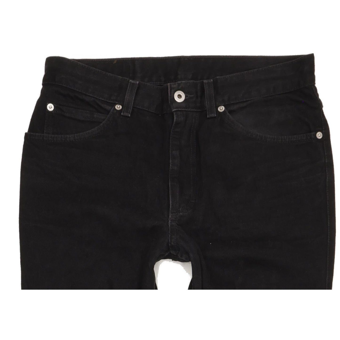 Mustang Men Black Straight Regular Jeans W33 L30