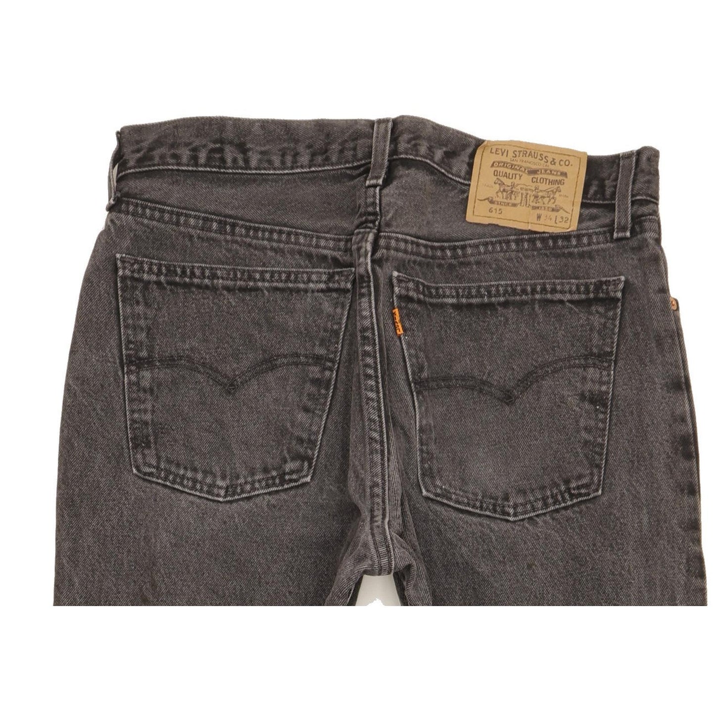 Levi's 615 Men Grey Straight Regular Jeans W33 L30