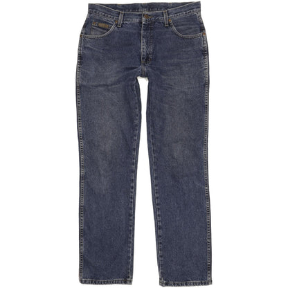 Wrangler Texas Men Blue Straight Regular Jeans W34 L33