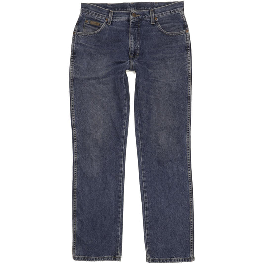 Wrangler Texas Men Blue Straight Regular Jeans W34 L33