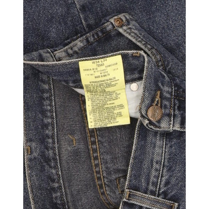 Wrangler Texas Men Blue Straight Regular Jeans W34 L33