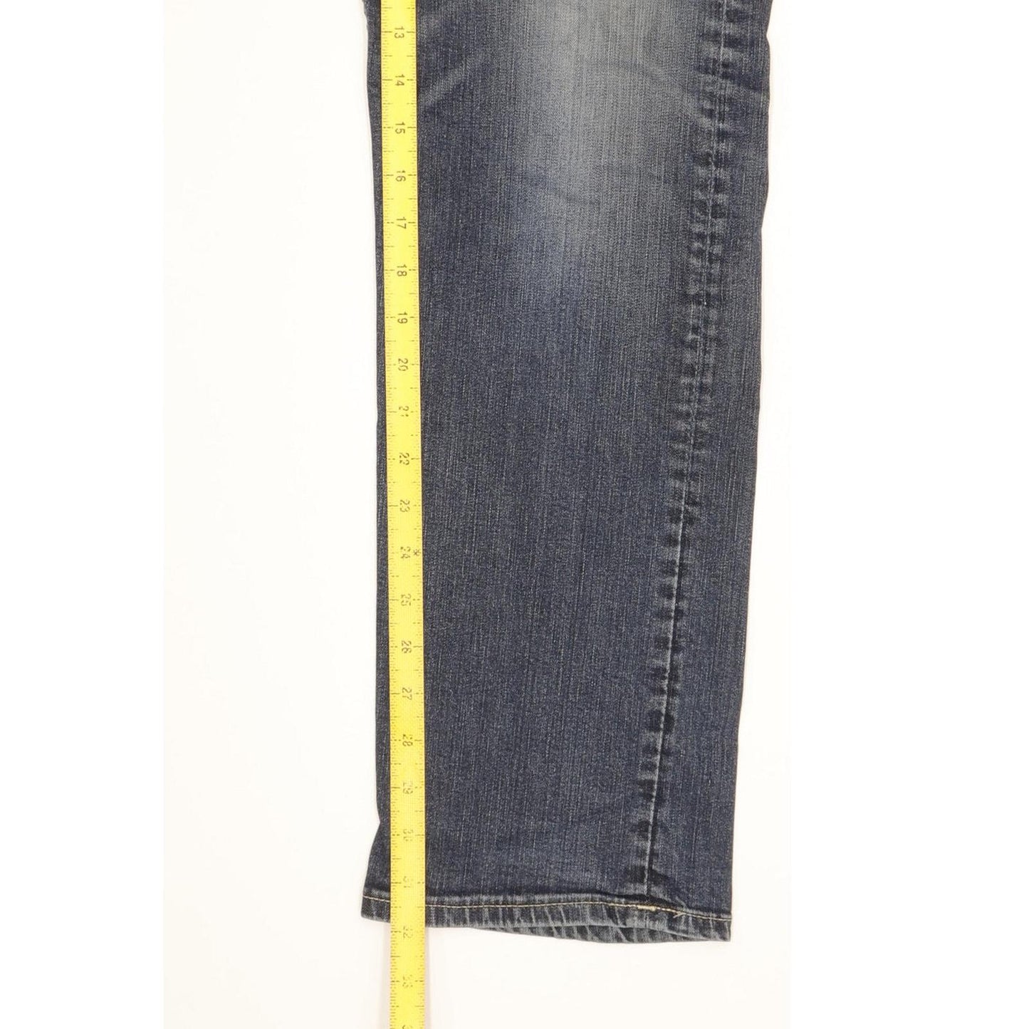 Lee Blake Men Blue Straight Regular Stretch Jeans W36 L32