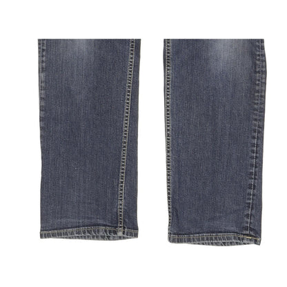 Lee Blake Men Blue Straight Regular Stretch Jeans W36 L32