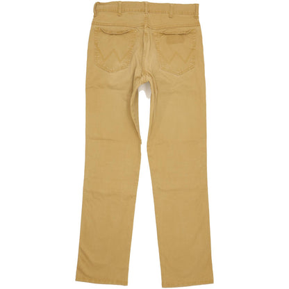 Wrangler Texas Men Beige Straight Regular Stretch Jeans W34 L33