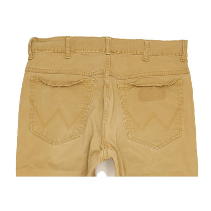 Wrangler Texas Men Beige Straight Regular Stretch Jeans W34 L33