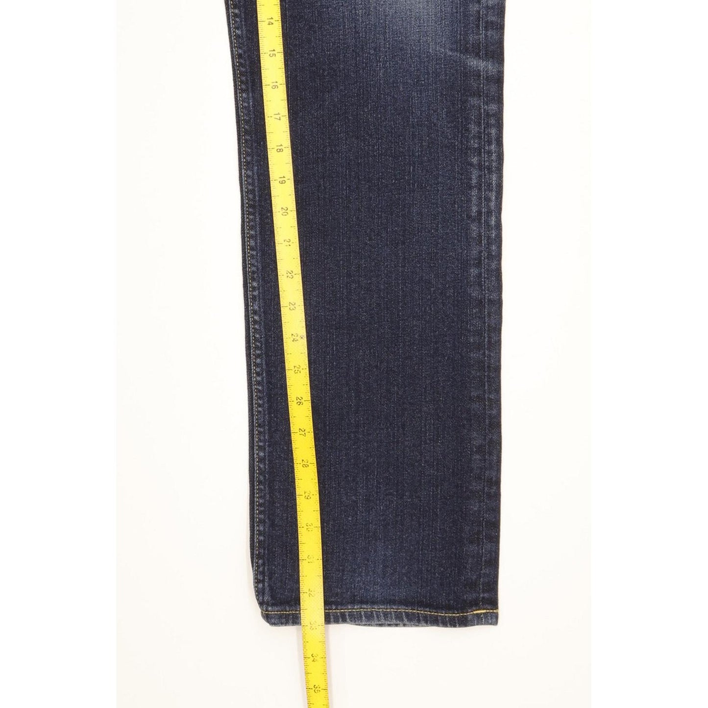Lee Blake Men Blue Straight Regular Stretch Jeans W36 L33