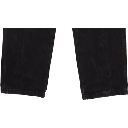 Wrangler Indiana Men Black Straight Regular Jeans W36 L33