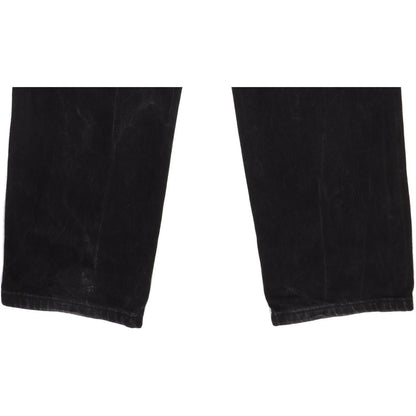 Wrangler Indiana Men Black Straight Regular Jeans W36 L33