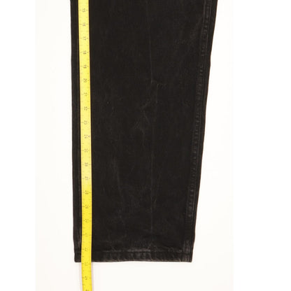 Wrangler Indiana Men Black Straight Regular Jeans W36 L33
