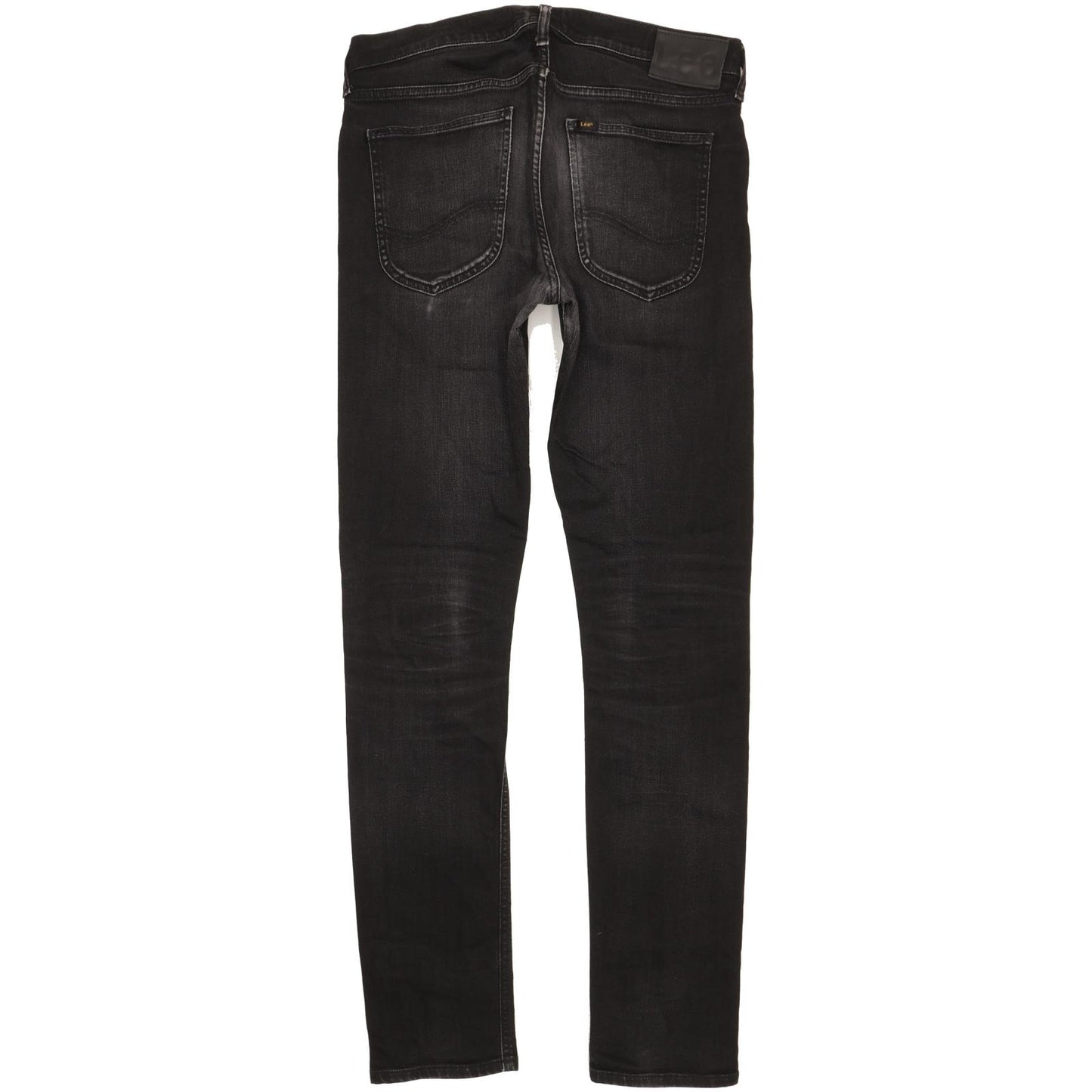 Lee Luke Men Black Skinny Slim Stretch Jeans W32 L34