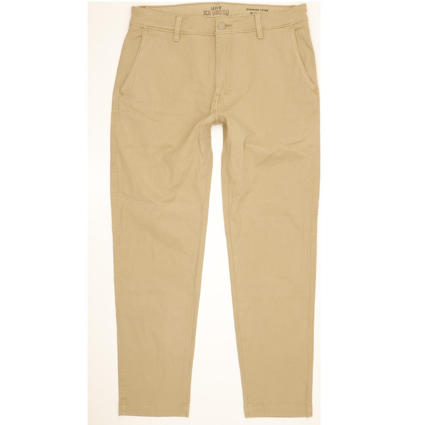 Levi's XX Men Beige Tapered Slim Chino Stretch Jeans W32 L29