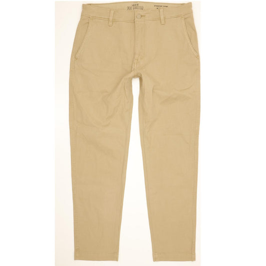 Levi's XX Men Beige Tapered Slim Chino Stretch Jeans W32 L29
