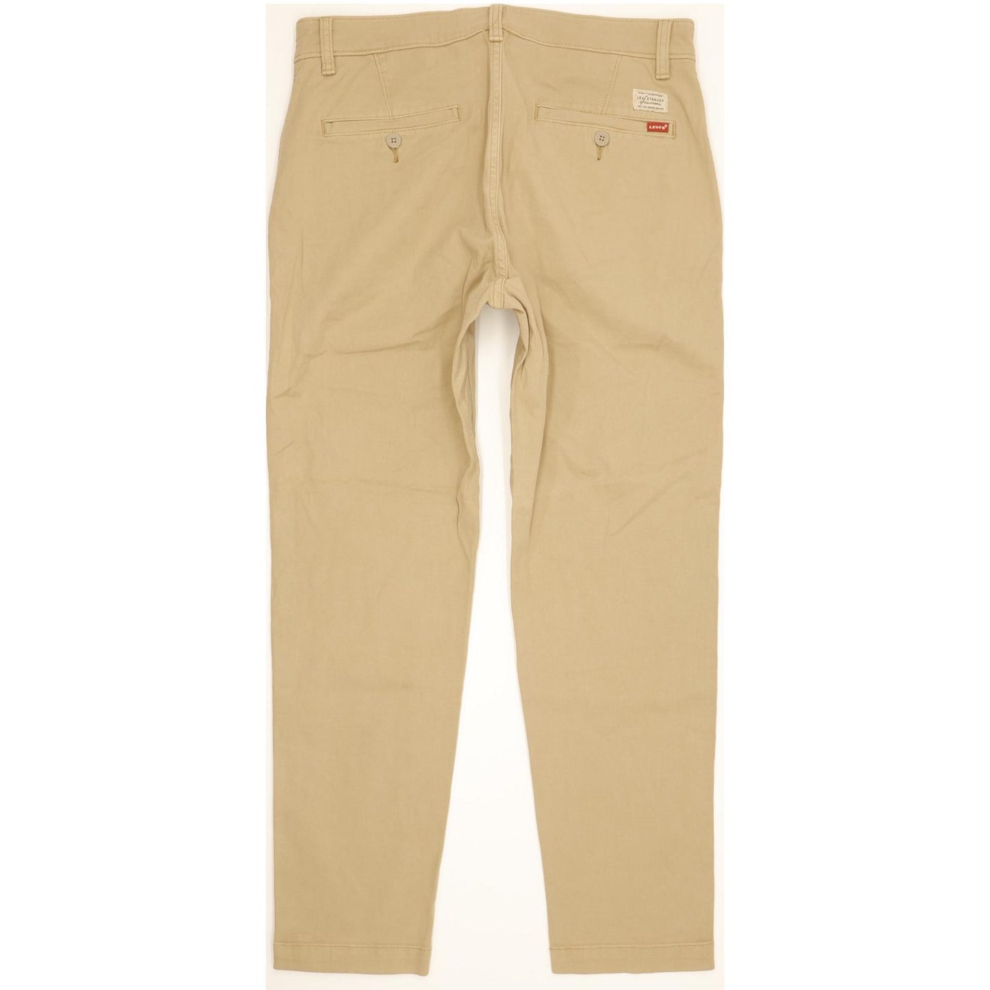 Levi's XX Men Beige Tapered Slim Chino Stretch Jeans W32 L29