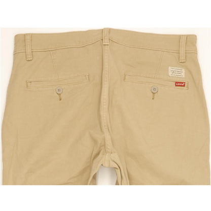 Levi's XX Men Beige Tapered Slim Chino Stretch Jeans W32 L29
