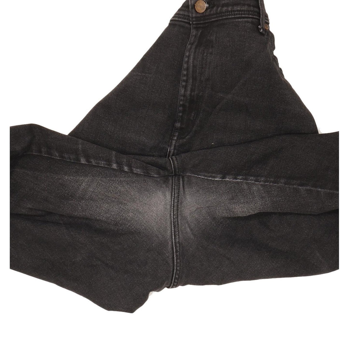 Wrangler Texas Men Black Straight Regular Stretch Jeans W40 L31
