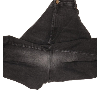 Wrangler Texas Men Black Straight Regular Stretch Jeans W40 L31