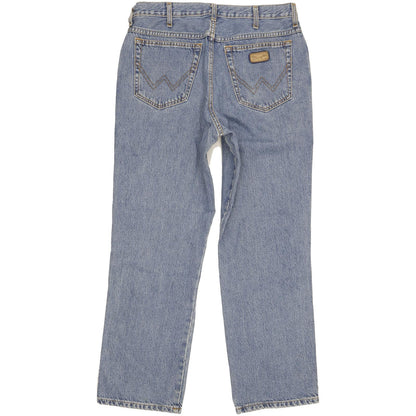 Wrangler Ohio Men Blue Straight Regular Jeans W34 L30