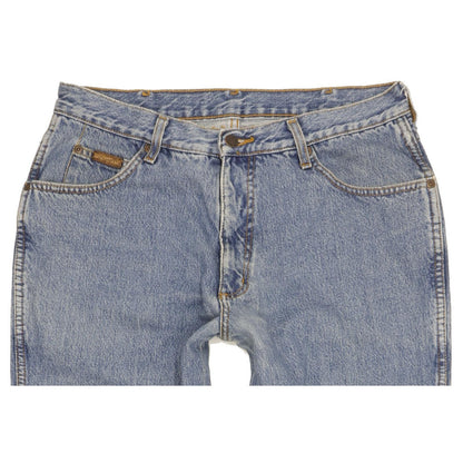 Wrangler Ohio Men Blue Straight Regular Jeans W34 L30