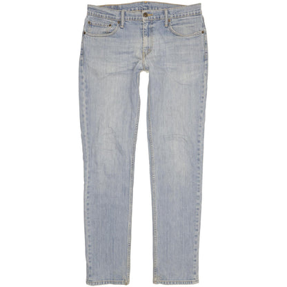 Levi's 511 Men Blue Straight Regular Stretch Jeans W33 L34